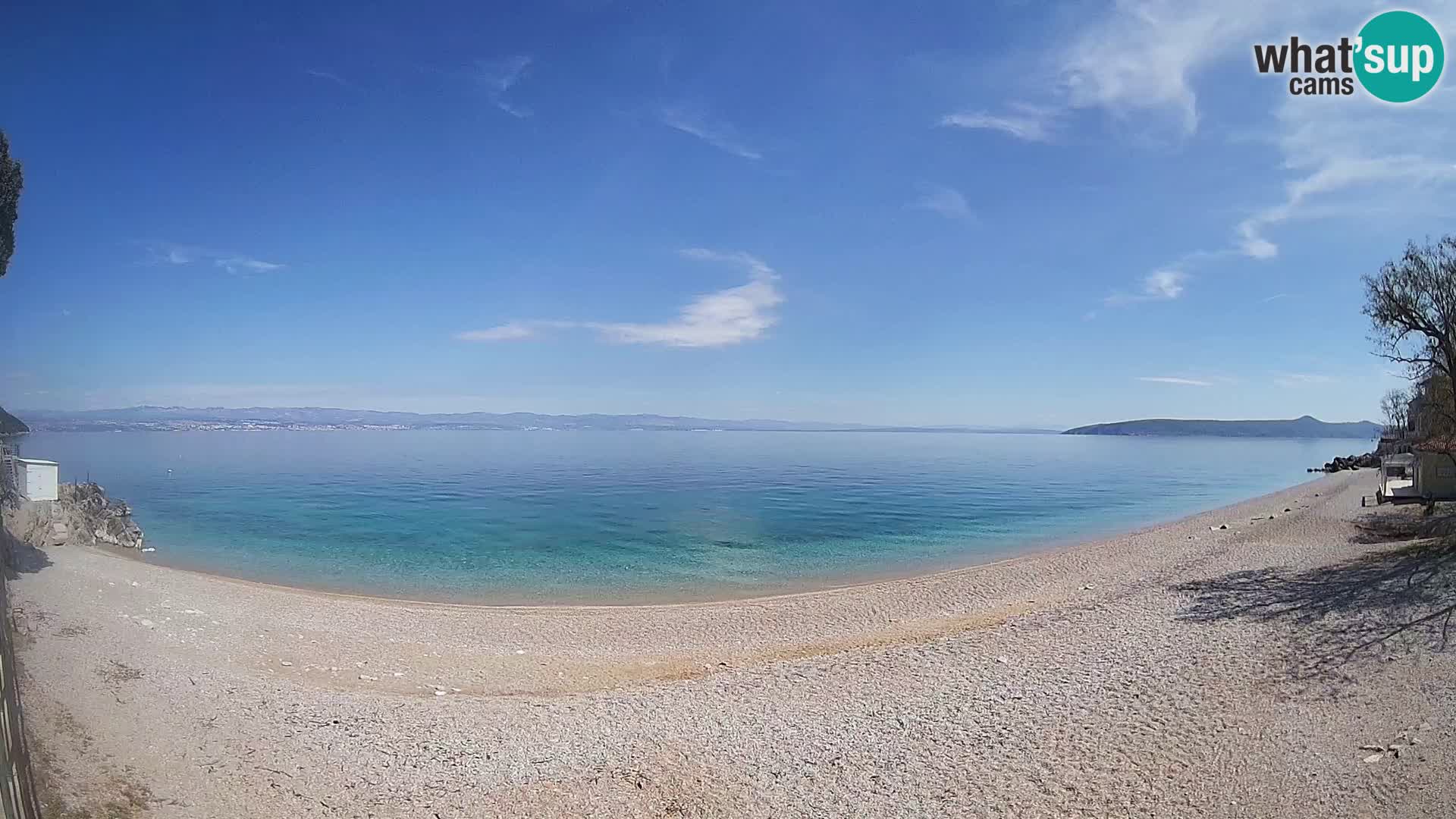 Spletna kamera plaža Sv. Ivan | Mošćenička Draga