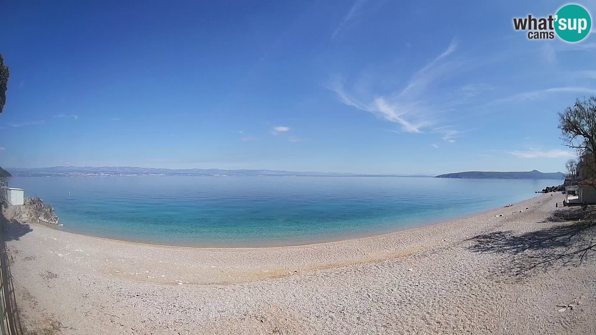 Webcam spiaggia Sv. Ivan | Draga di Moschiena