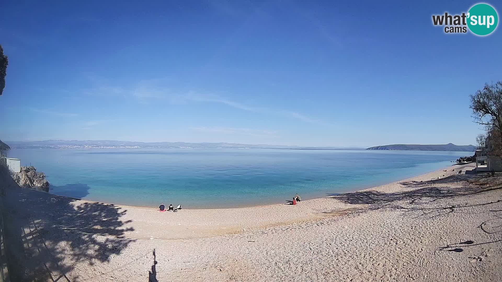 Webcam Sv. Ivan beach | Mošćenička Draga