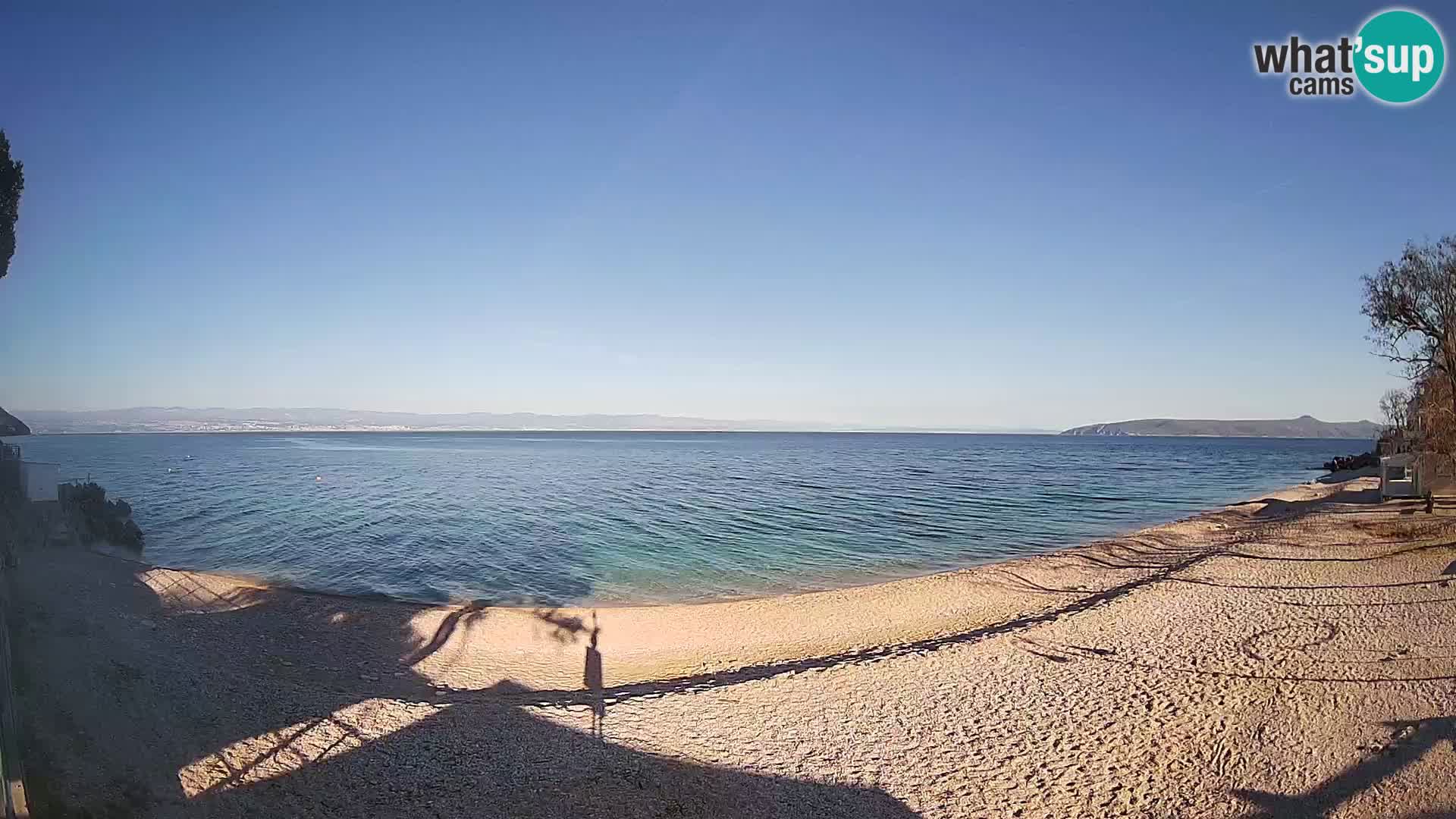 Webcam spiaggia Sv. Ivan | Draga di Moschiena