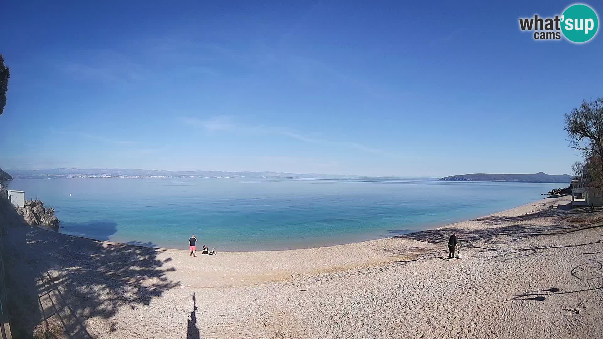 Webcam Sv. Ivan beach | Mošćenička Draga