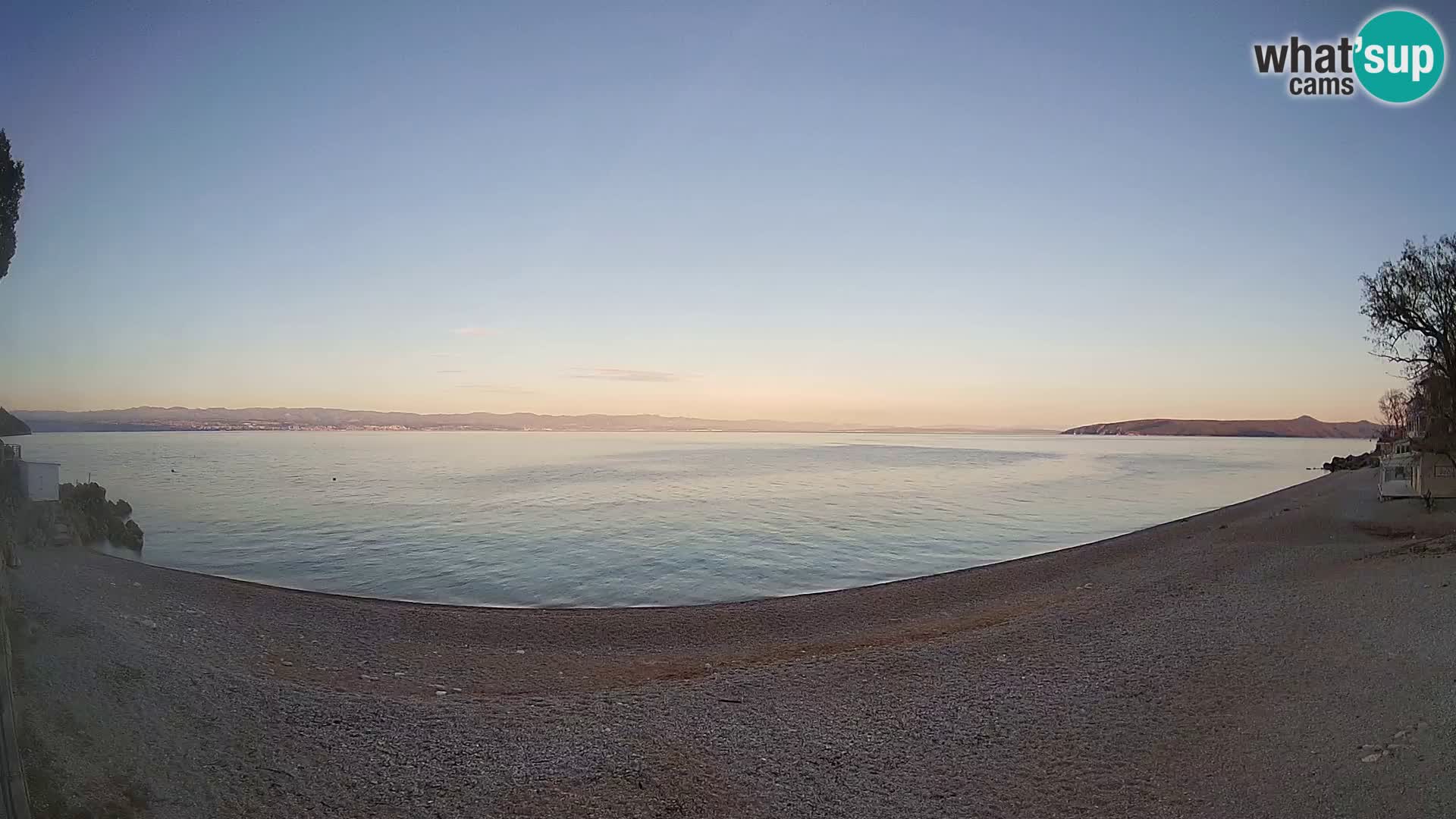 Webcam Sv. Ivan beach | Mošćenička Draga