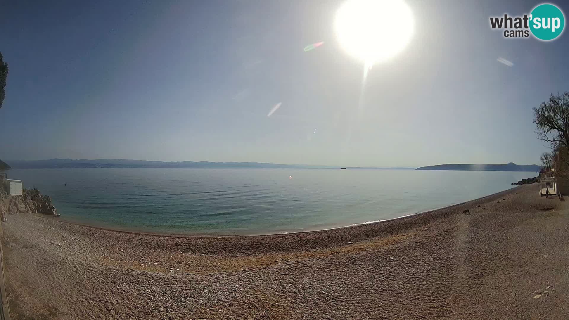 Webcam Sv. Ivan beach | Mošćenička Draga