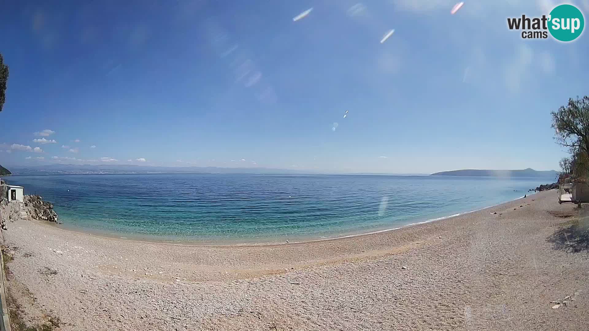 Livecam plage Sv. Ivan | Mošćenička Draga