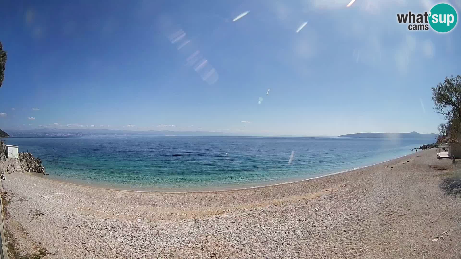 Web kamera plaža Sv. Ivan | Mošćenička Draga