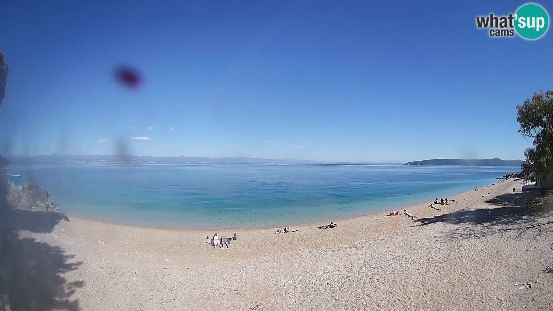 Webcam spiaggia Sv. Ivan | Draga di Moschiena