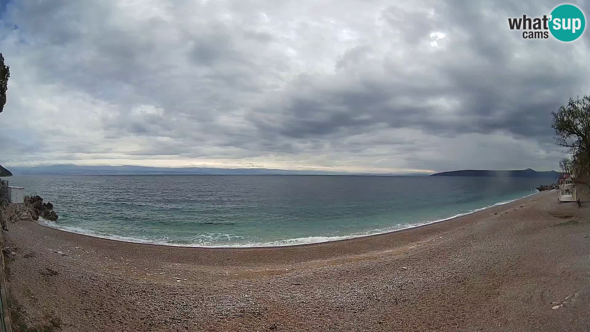 Spletna kamera plaža Sv. Ivan | Mošćenička Draga