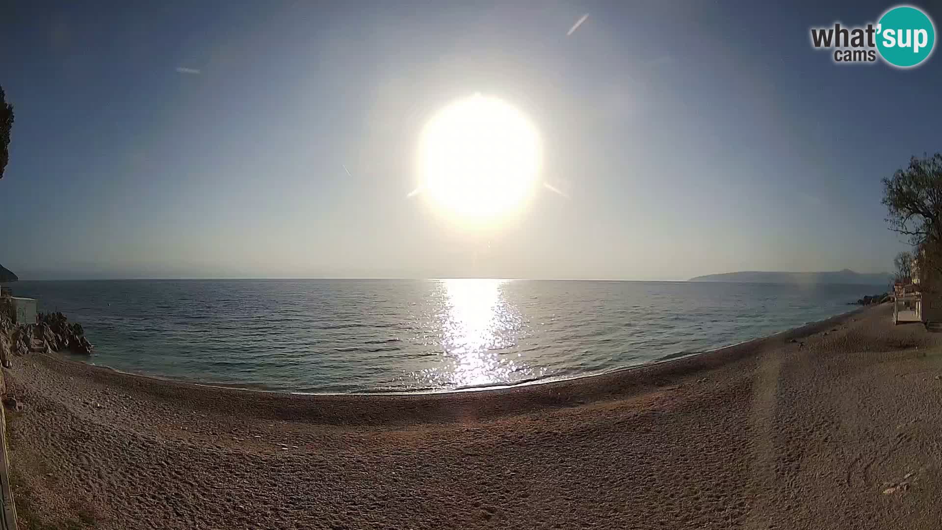 Webcam spiaggia Sv. Ivan | Draga di Moschiena