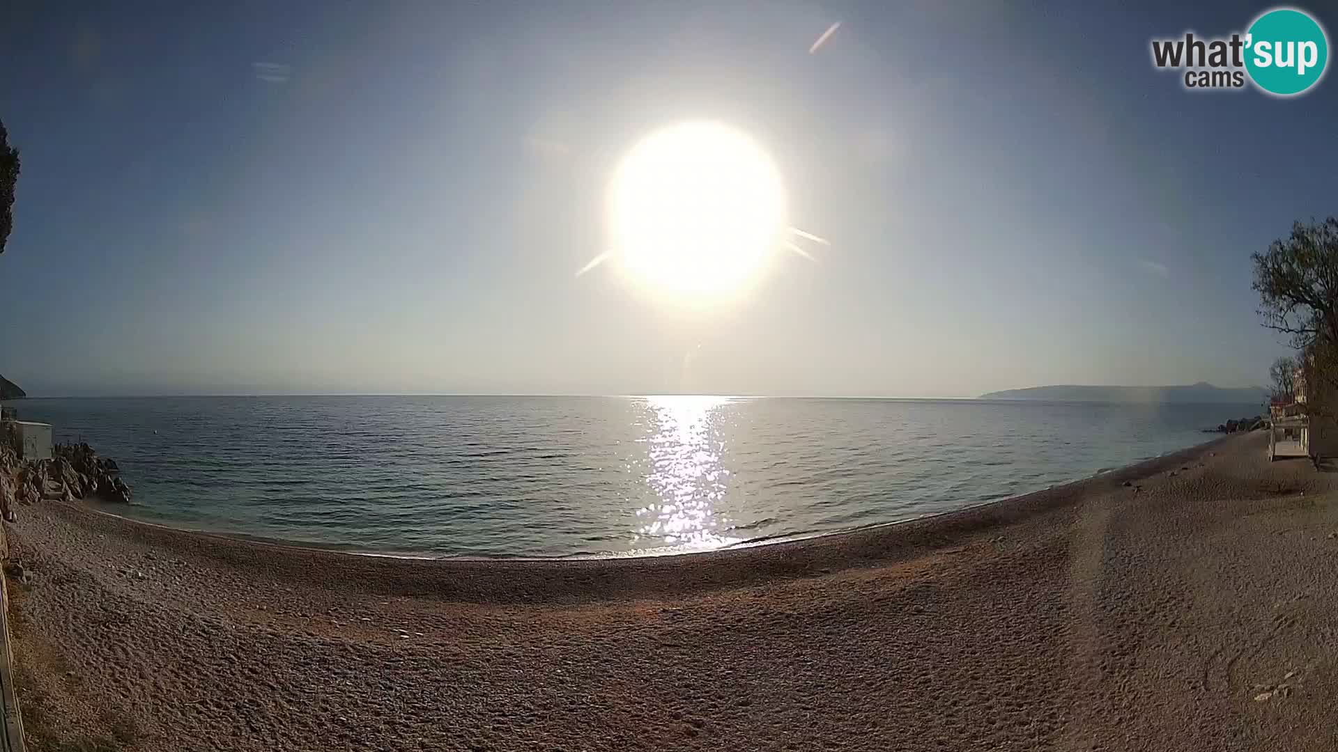 Webcam Sv. Ivan beach | Mošćenička Draga