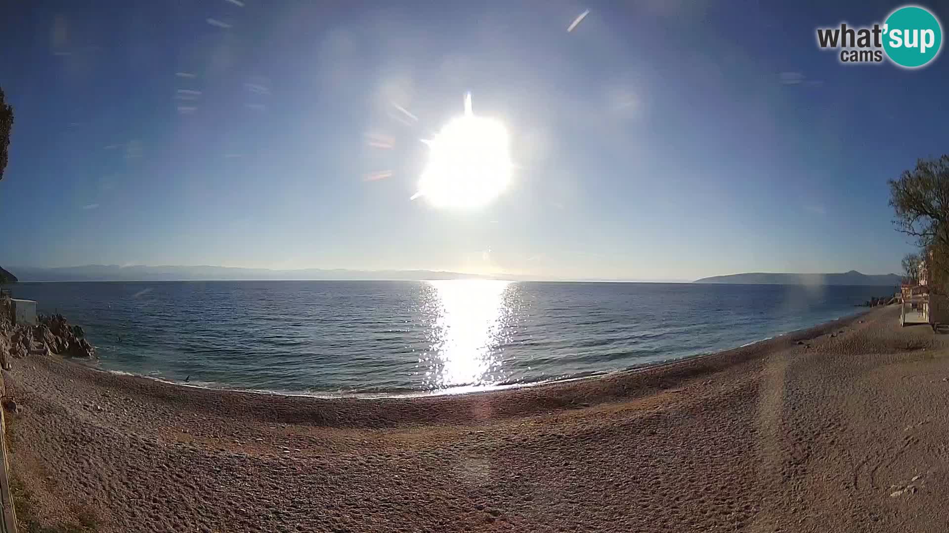 Webcam Sv. Ivan Strand | Mošćenička Draga