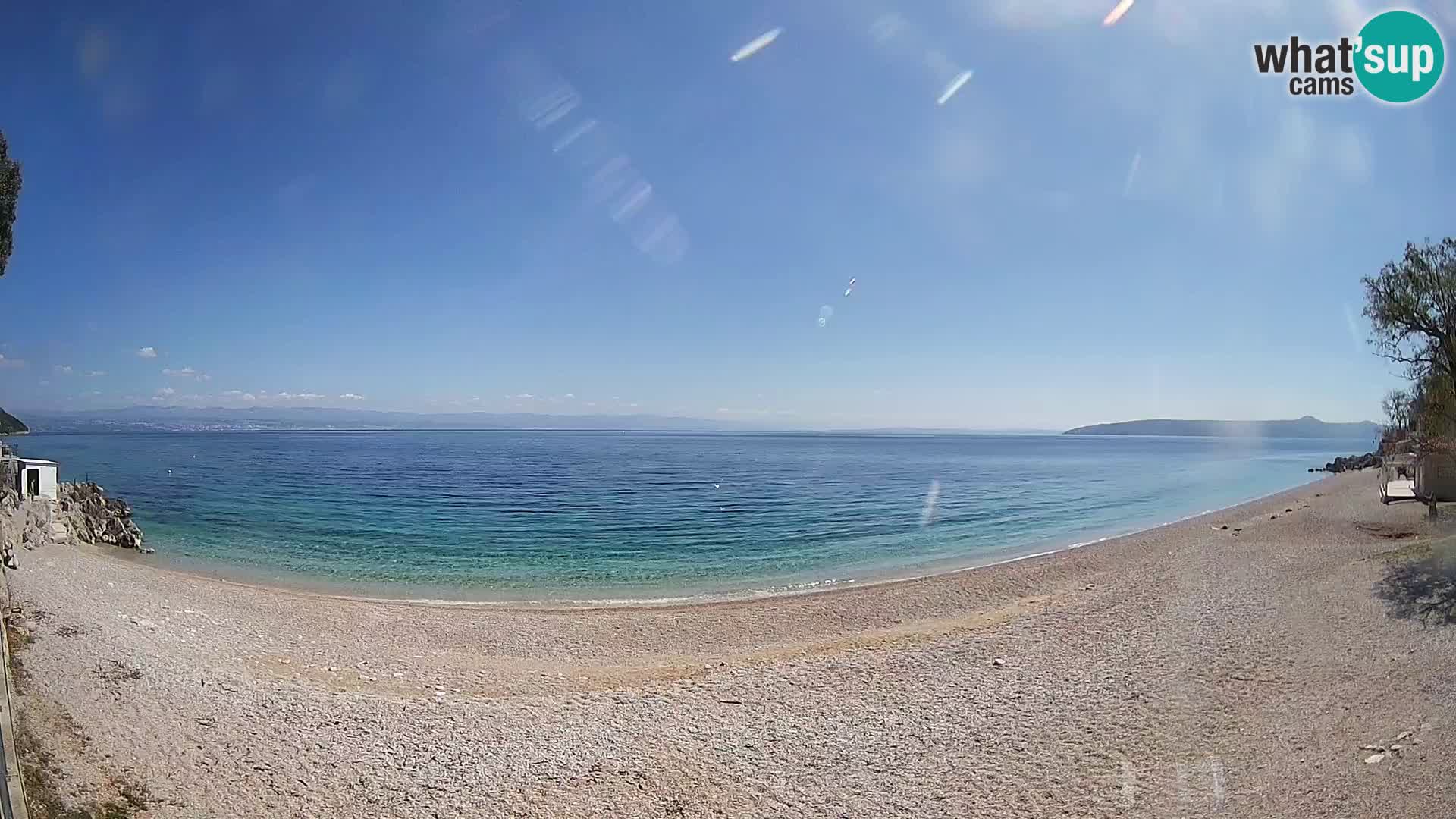 Webcam playa Sv. Ivan | Mošćenička Draga