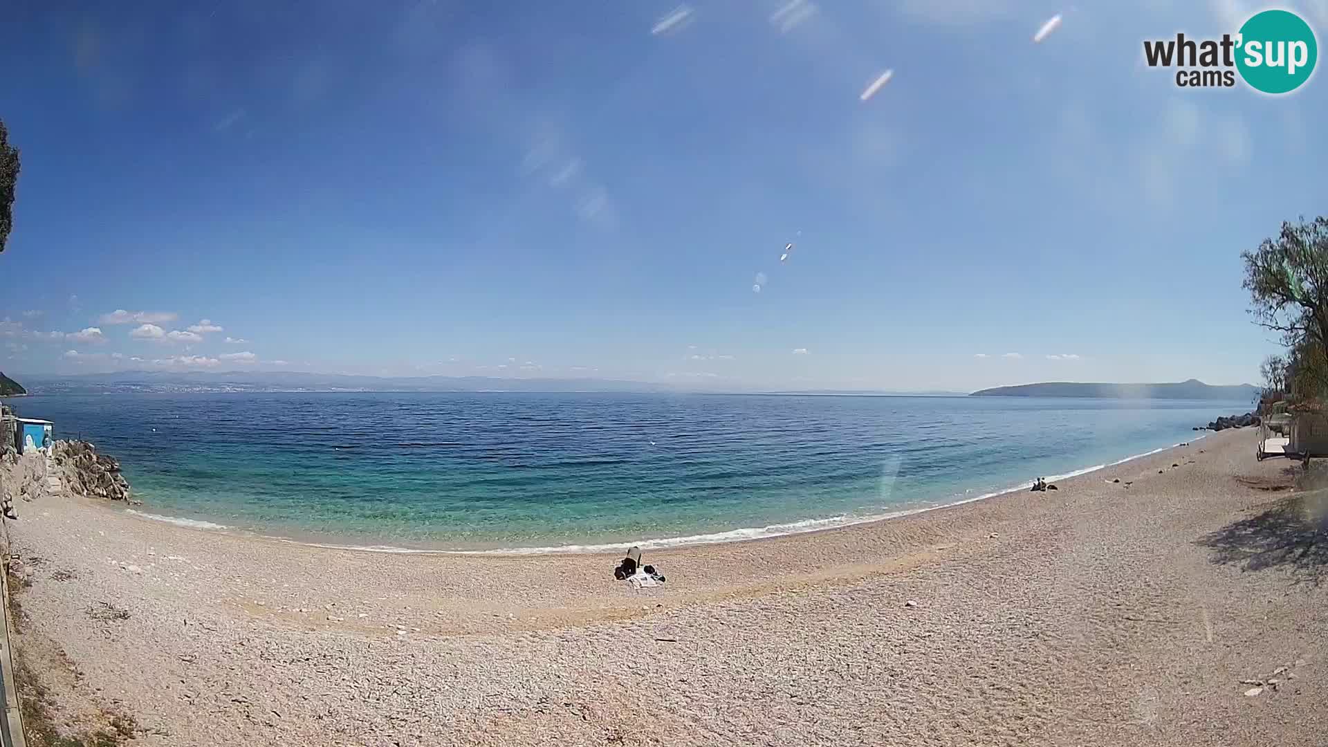 Webcam Sv. Ivan Strand | Mošćenička Draga