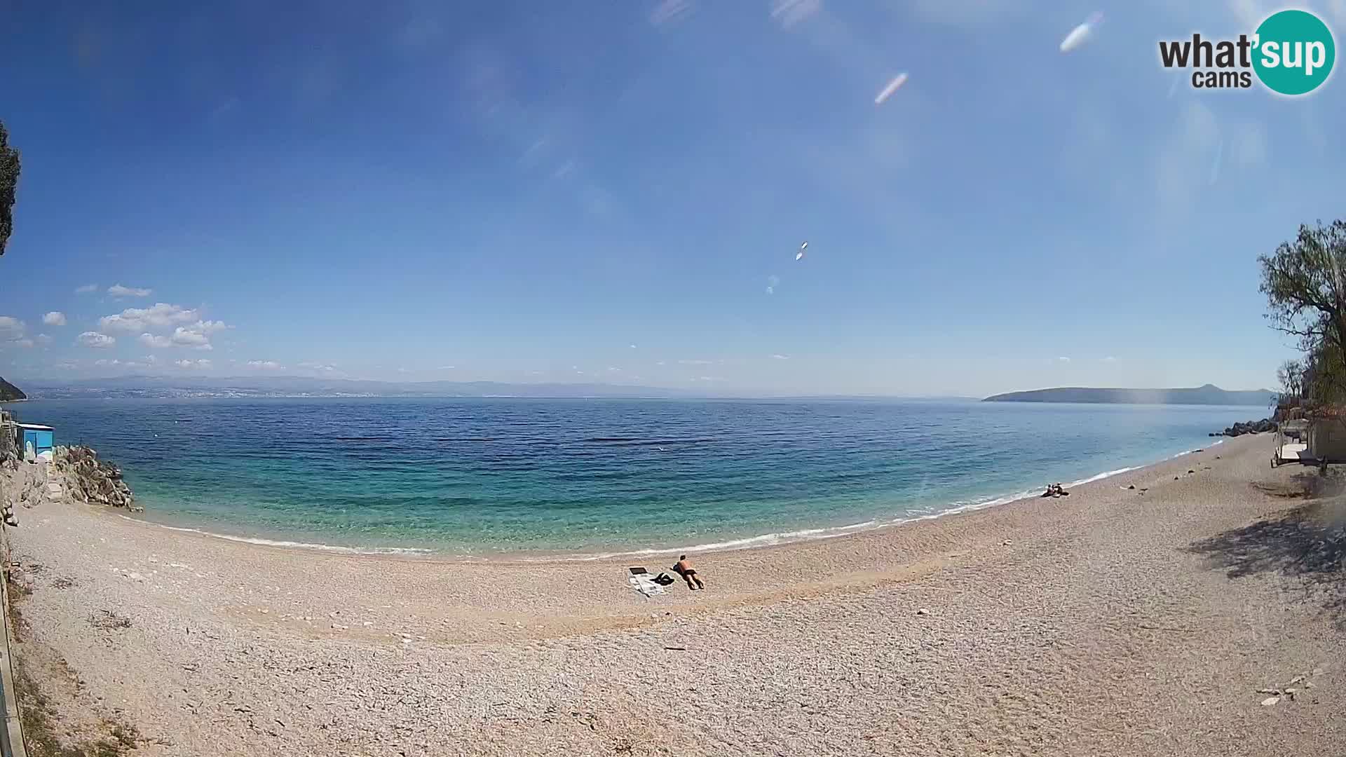 Livecam plage Sv. Ivan | Mošćenička Draga