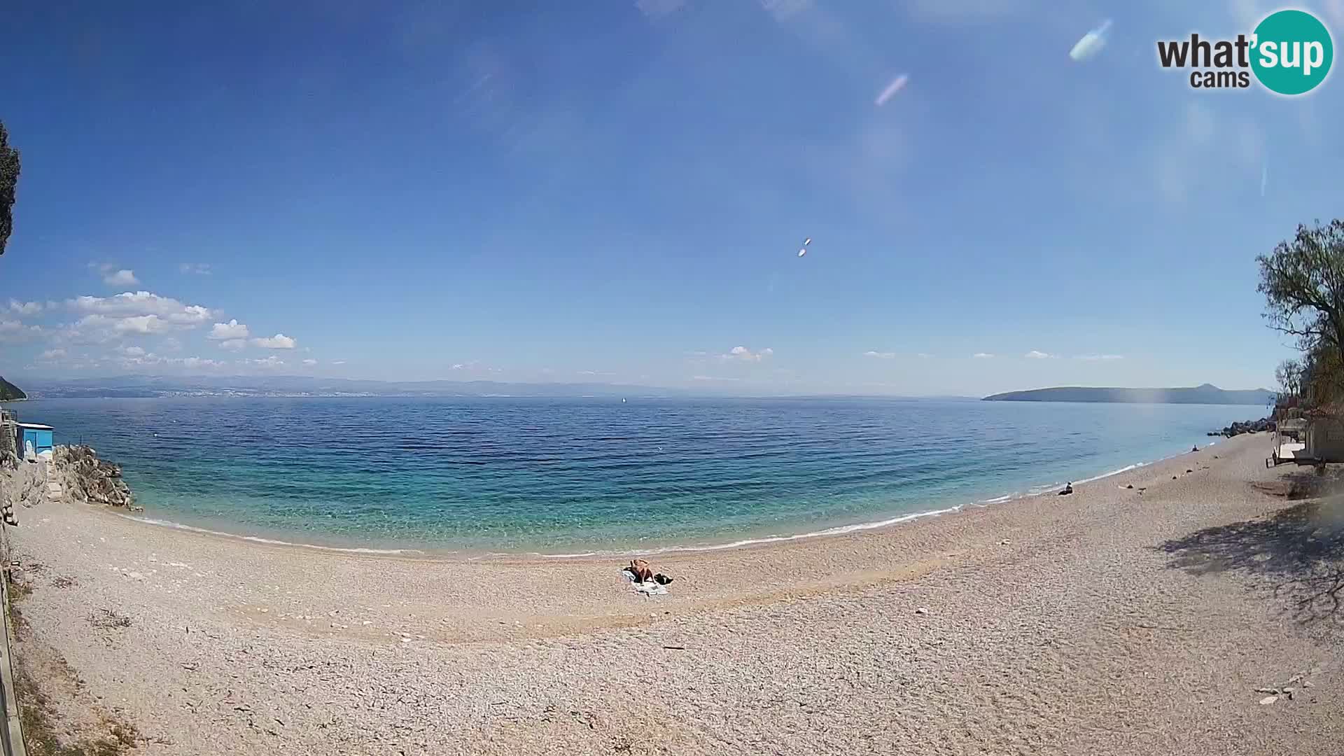 Livecam plage Sv. Ivan | Mošćenička Draga