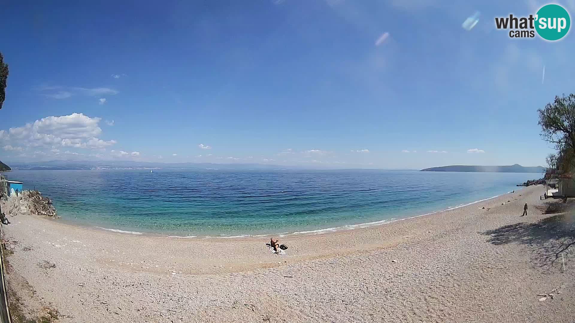 Web kamera plaža Sv. Ivan | Mošćenička Draga