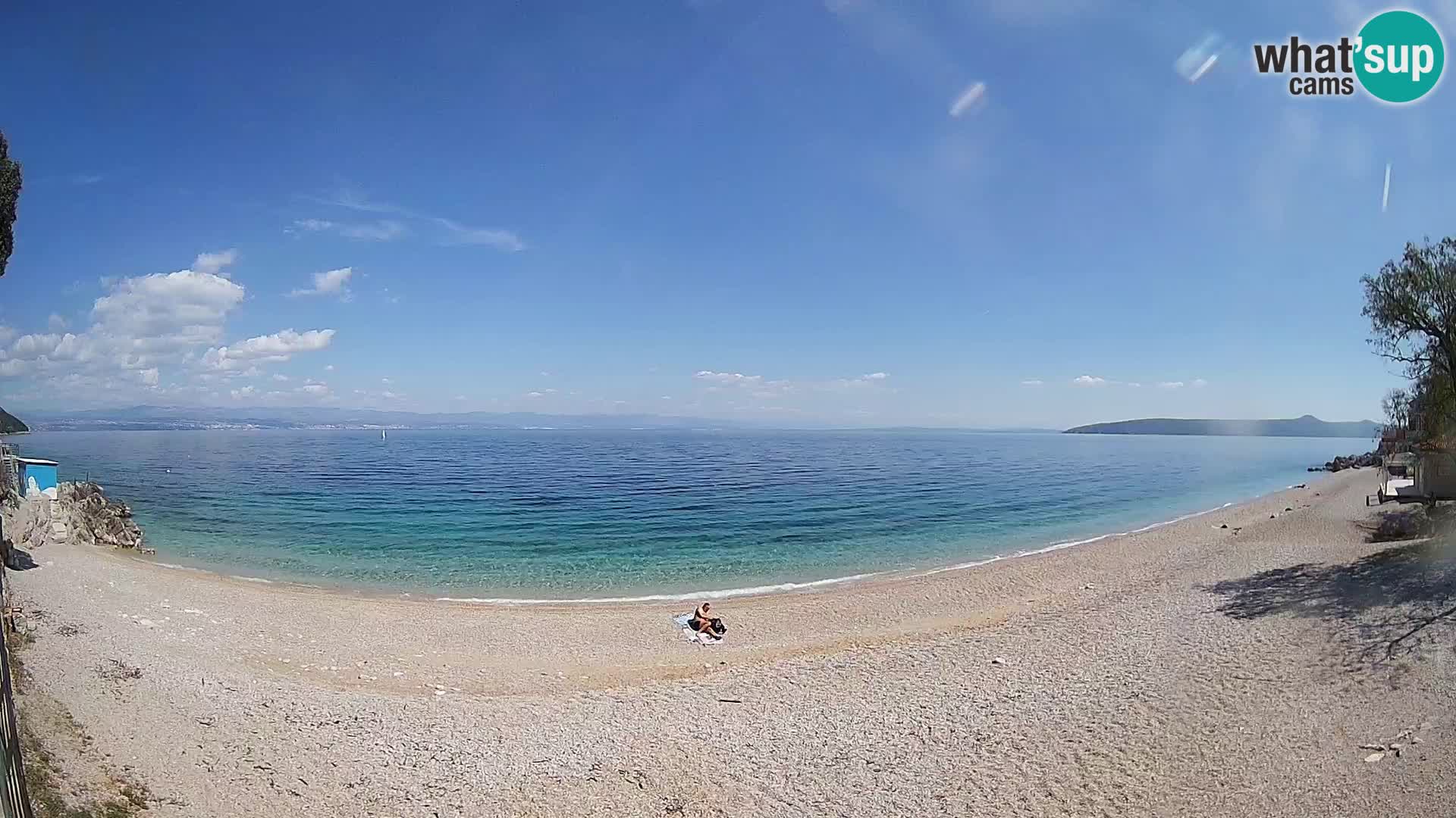 Webcam playa Sv. Ivan | Mošćenička Draga