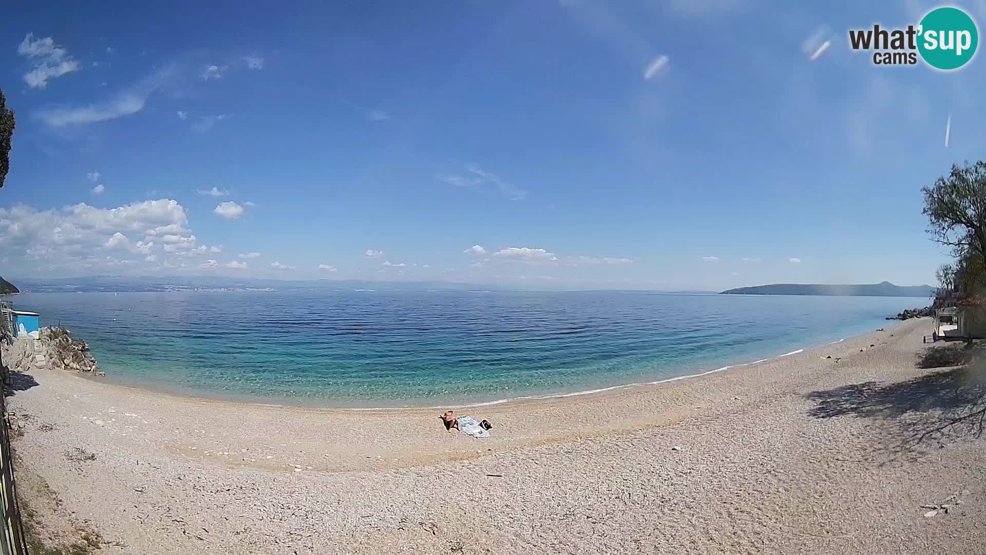 Webcam playa Sv. Ivan | Mošćenička Draga