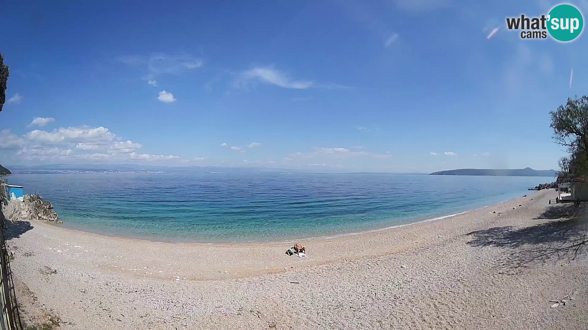Livecam plage Sv. Ivan | Mošćenička Draga
