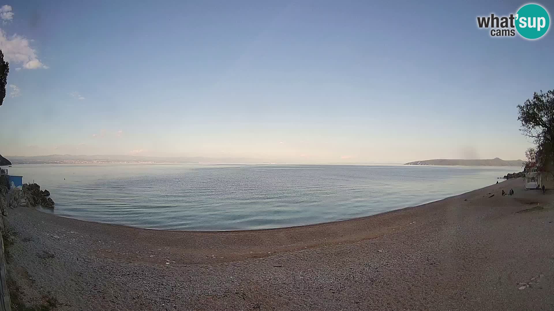 Webcam Sv. Ivan Strand | Mošćenička Draga