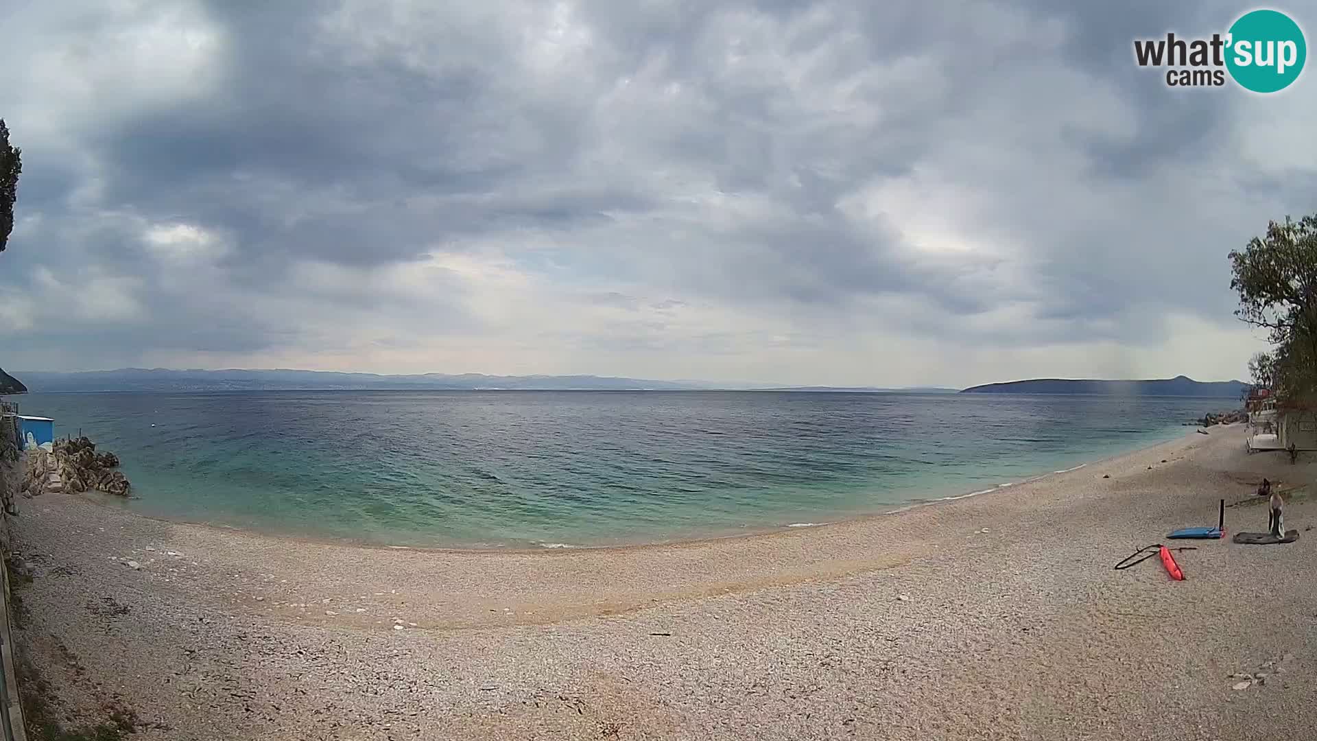 Webcam spiaggia Sv. Ivan | Draga di Moschiena