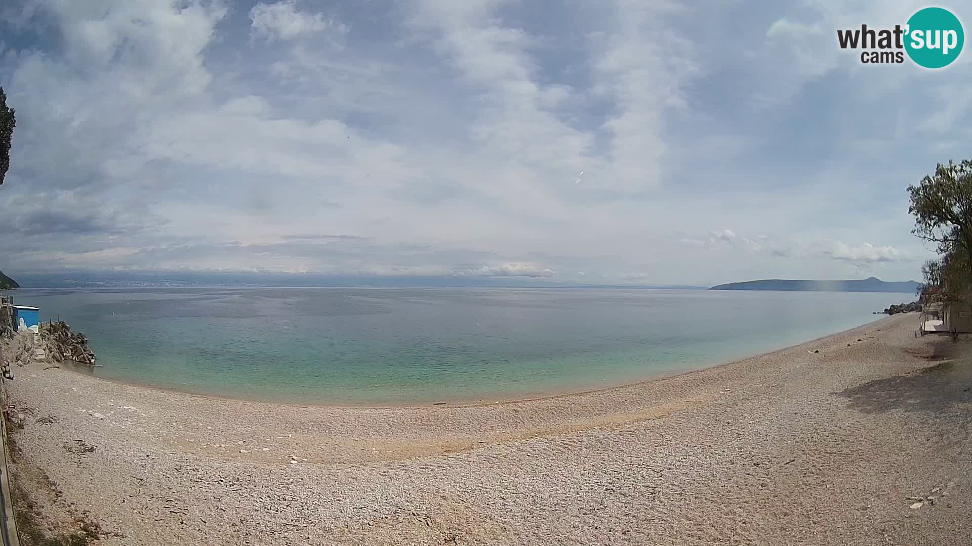 Webcam Sv. Ivan beach | Mošćenička Draga