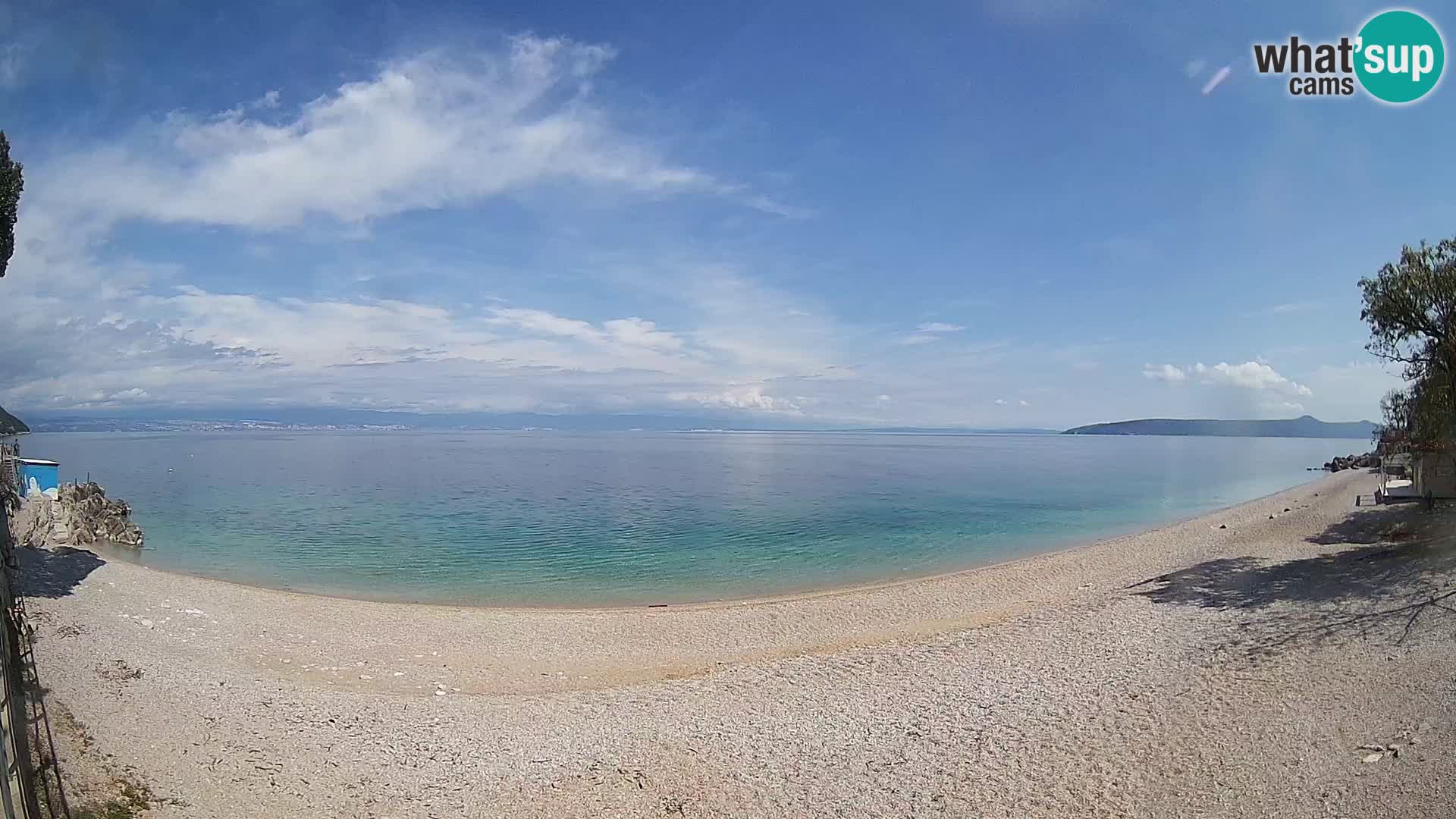 Webcam Sv. Ivan beach | Mošćenička Draga