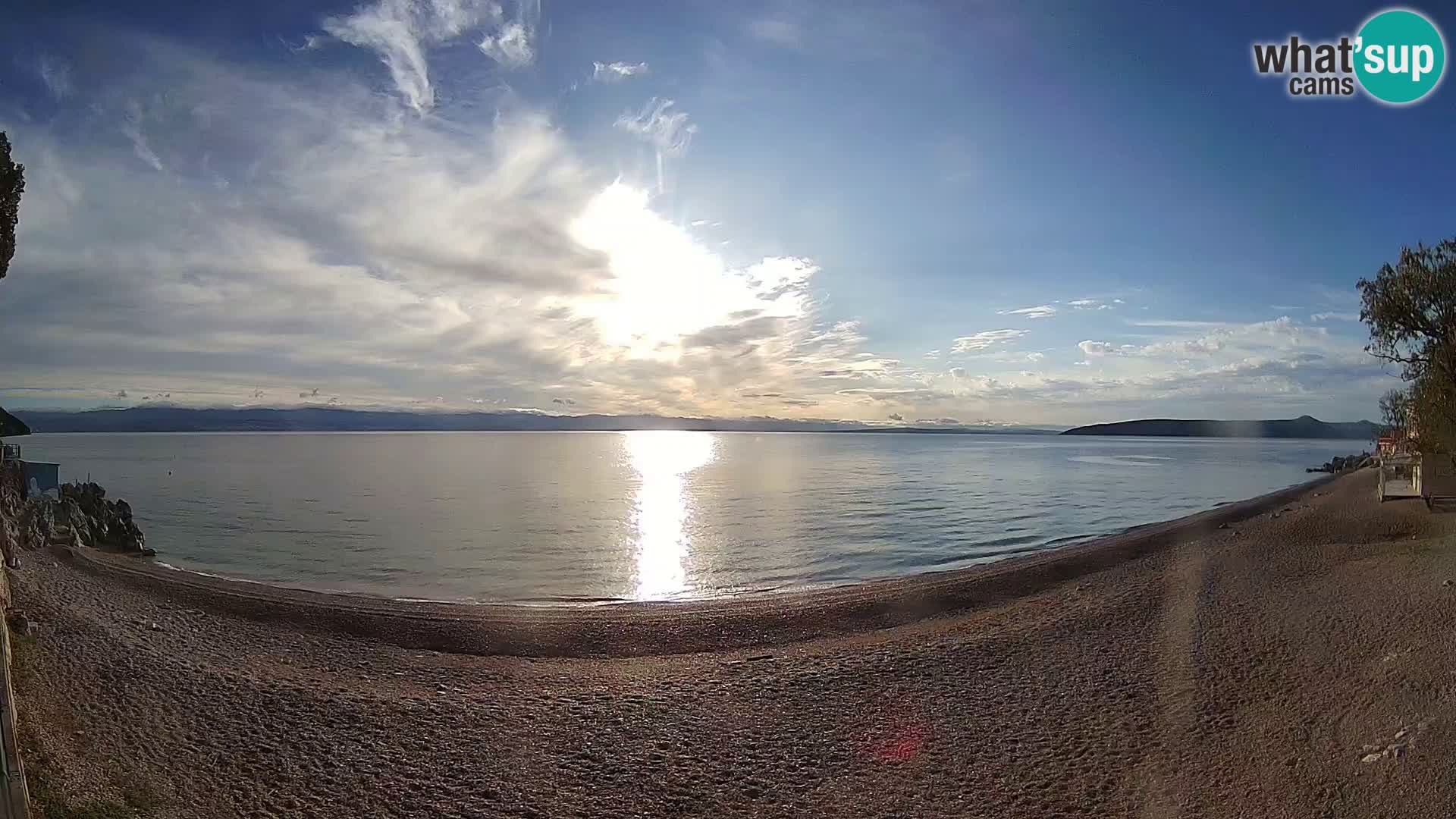 Webcam Sv. Ivan Strand | Mošćenička Draga