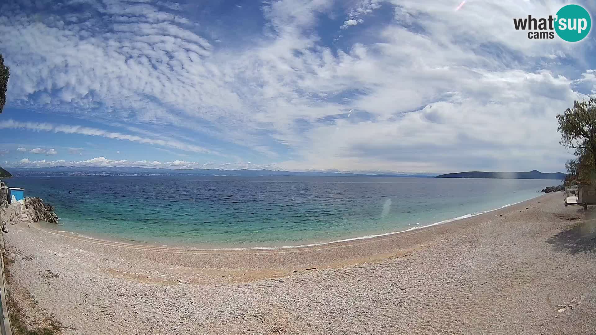 Webcam Sv. Ivan beach | Mošćenička Draga