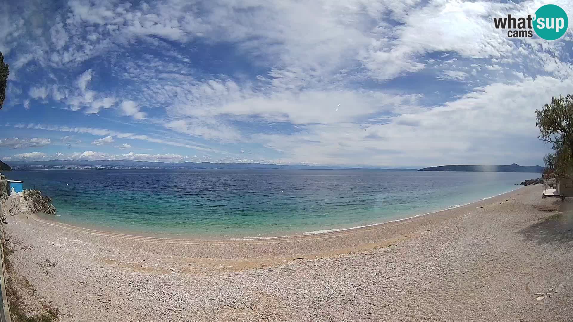 Webcam Sv. Ivan beach | Mošćenička Draga