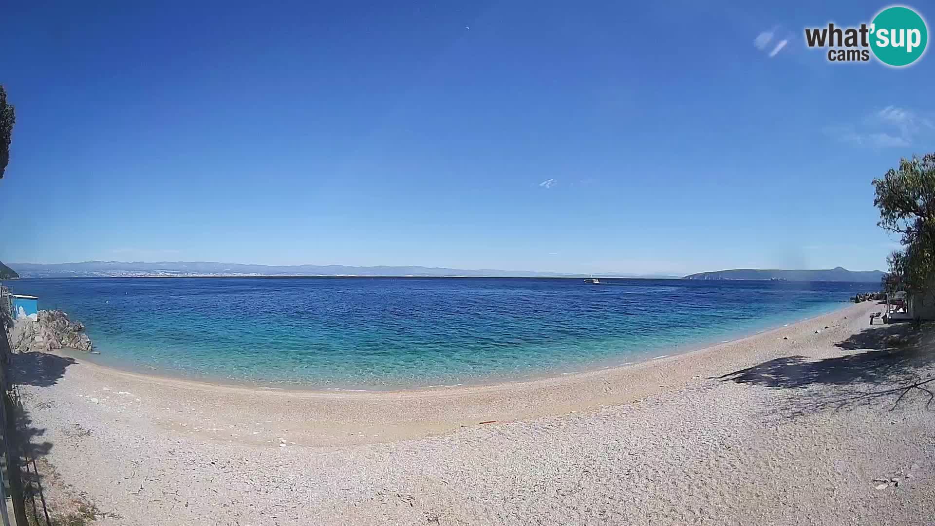 Livecam plage Sv. Ivan | Mošćenička Draga