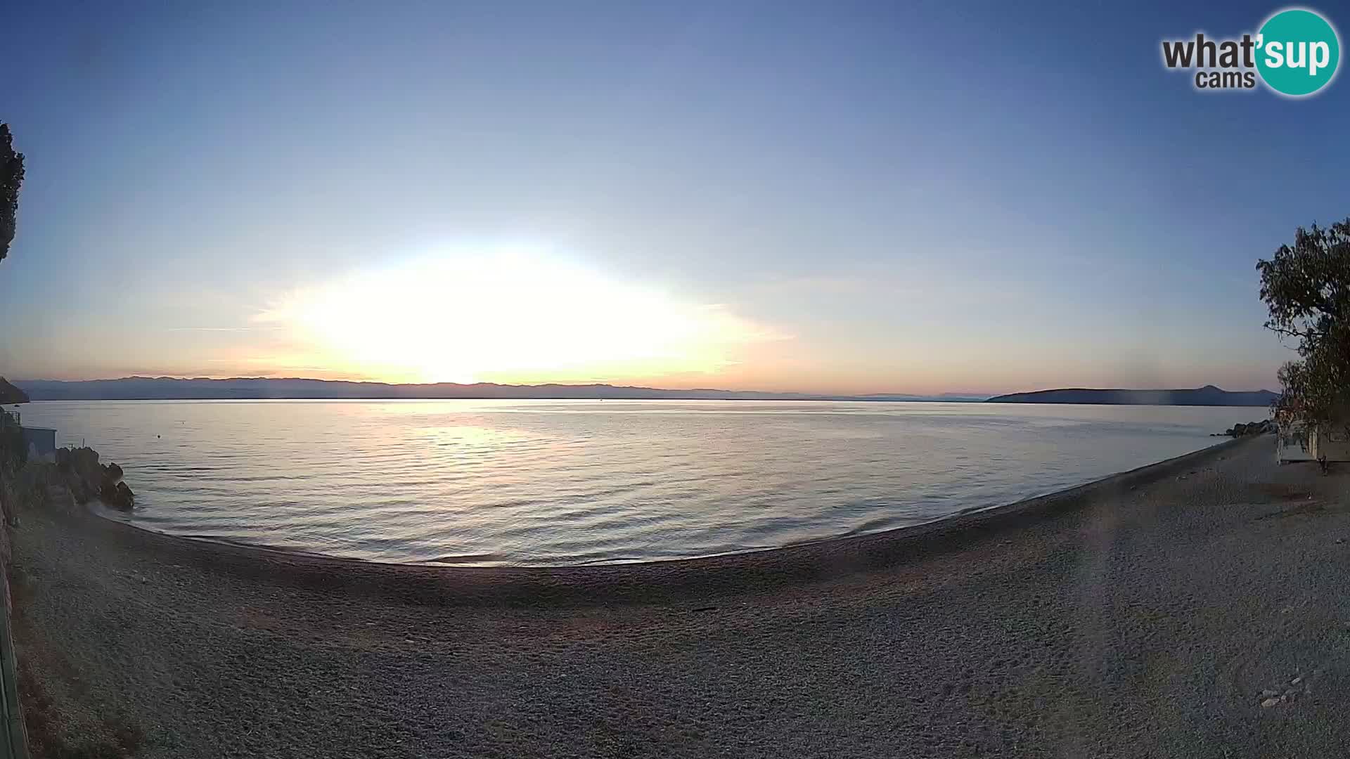 Spletna kamera plaža Sv. Ivan | Mošćenička Draga