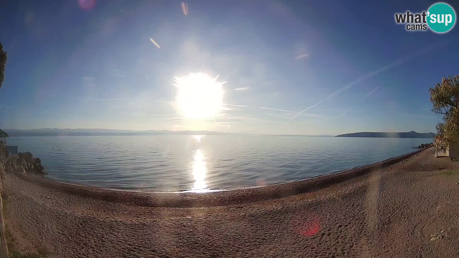 Webcam spiaggia Sv. Ivan | Draga di Moschiena