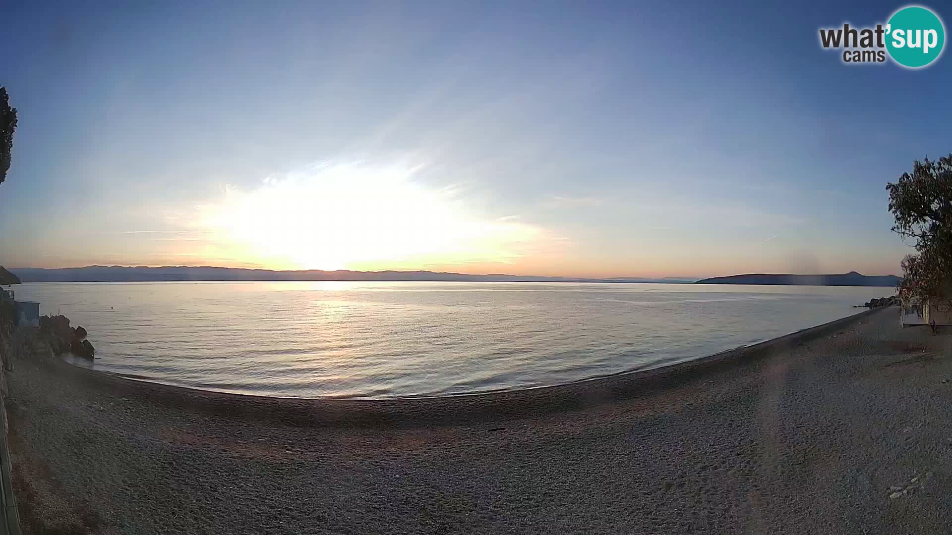 Webcam spiaggia Sv. Ivan | Draga di Moschiena