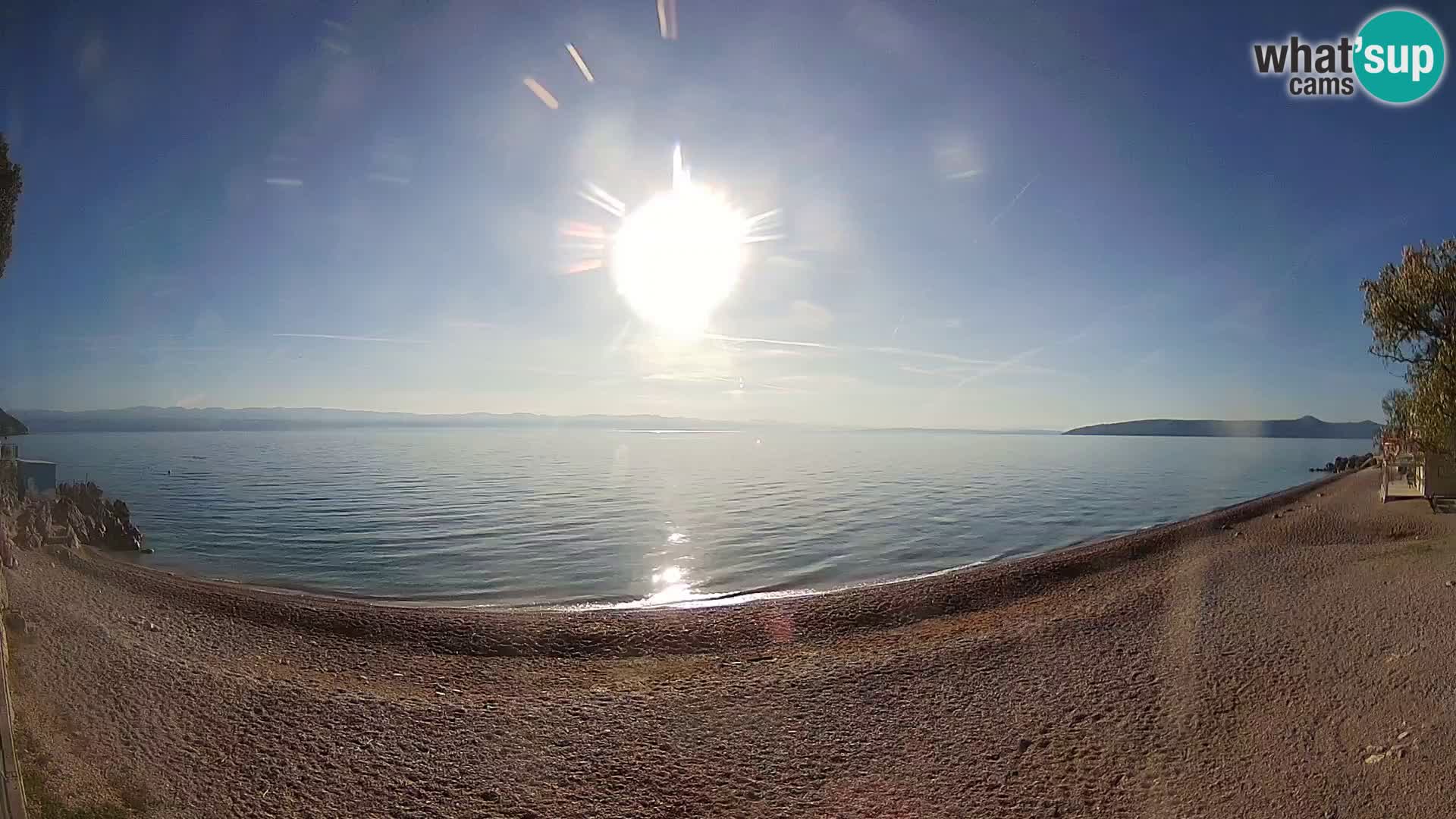 Webcam Sv. Ivan Strand | Mošćenička Draga