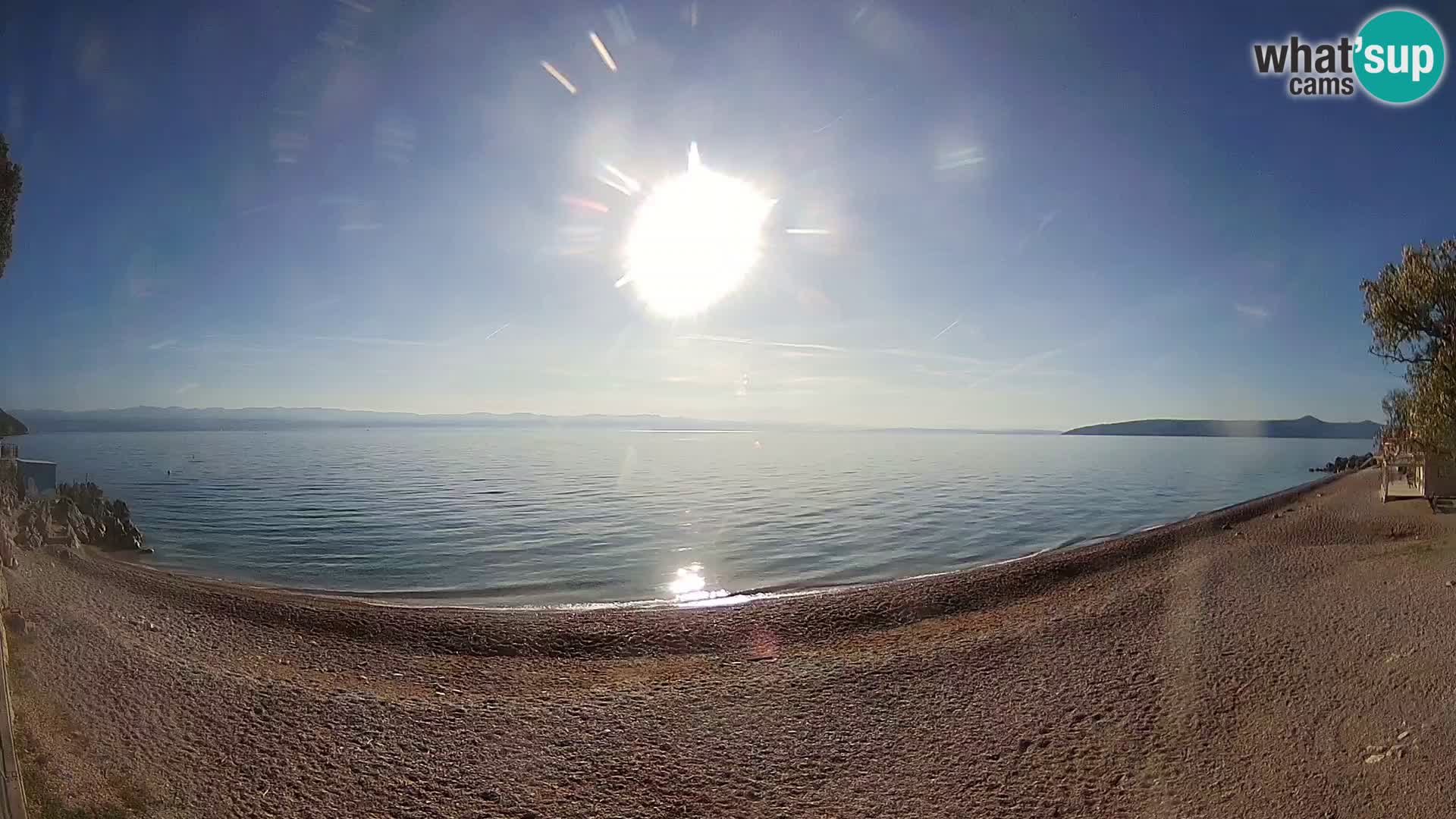 Webcam spiaggia Sv. Ivan | Draga di Moschiena