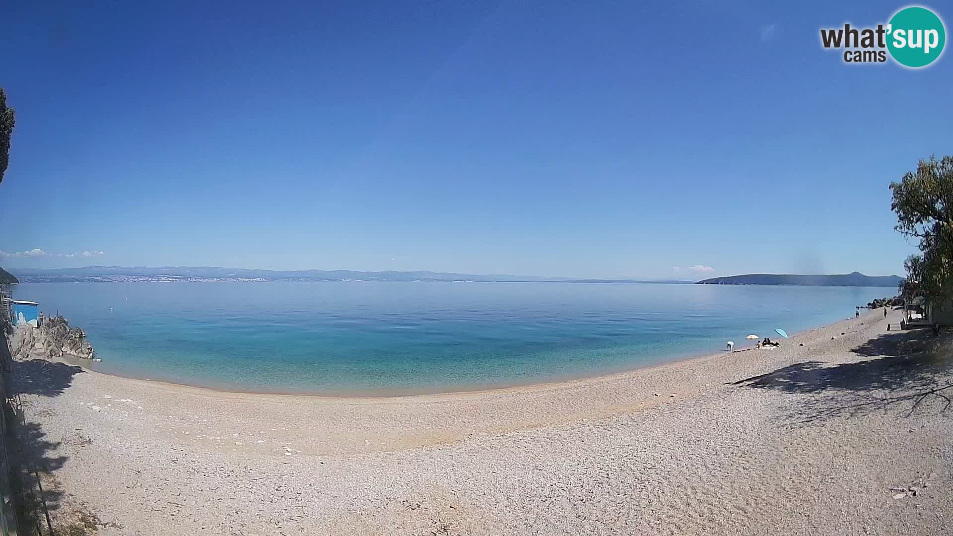 Webcam spiaggia Sv. Ivan | Draga di Moschiena