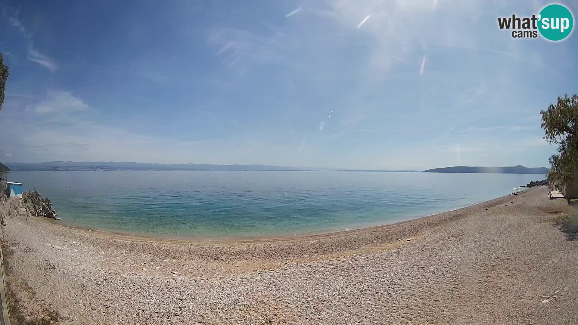 Webcam Sv. Ivan Strand | Mošćenička Draga