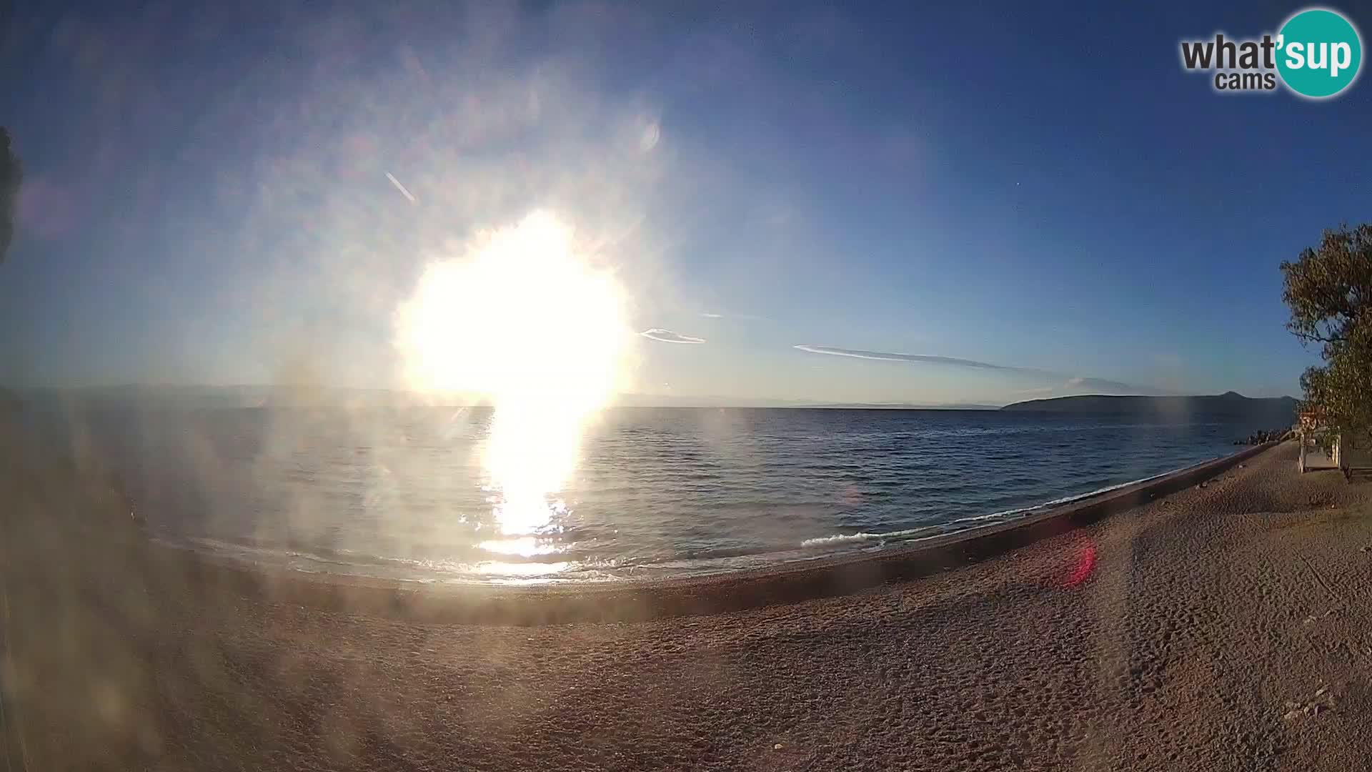 Webcam Sv. Ivan beach | Mošćenička Draga