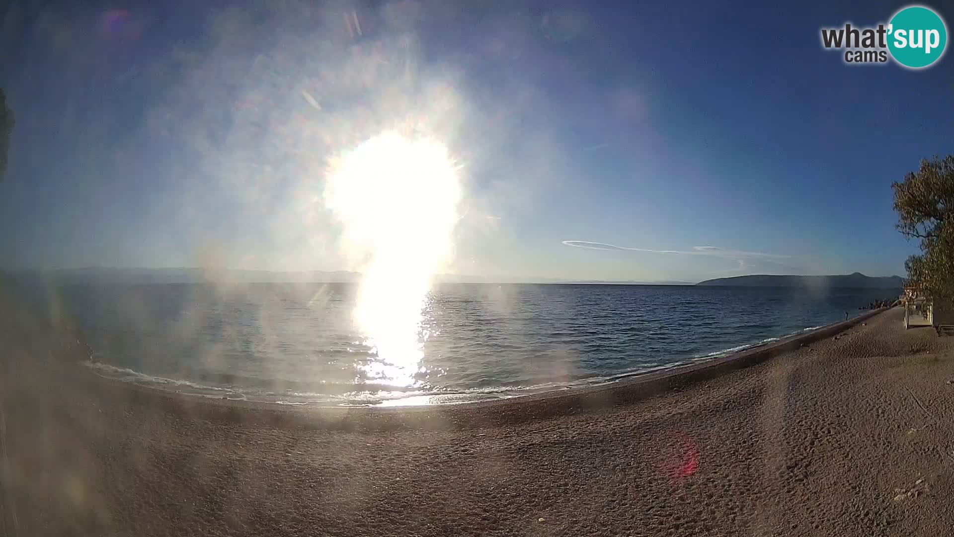 Webcam Sv. Ivan beach | Mošćenička Draga