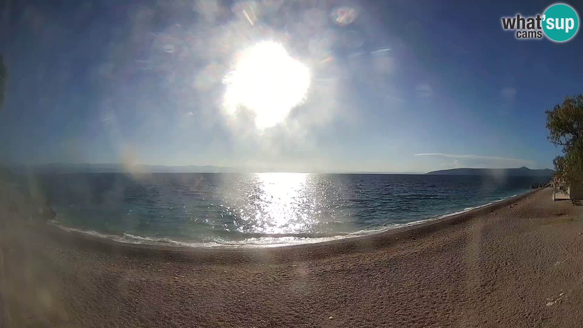 Webcam Sv. Ivan beach | Mošćenička Draga