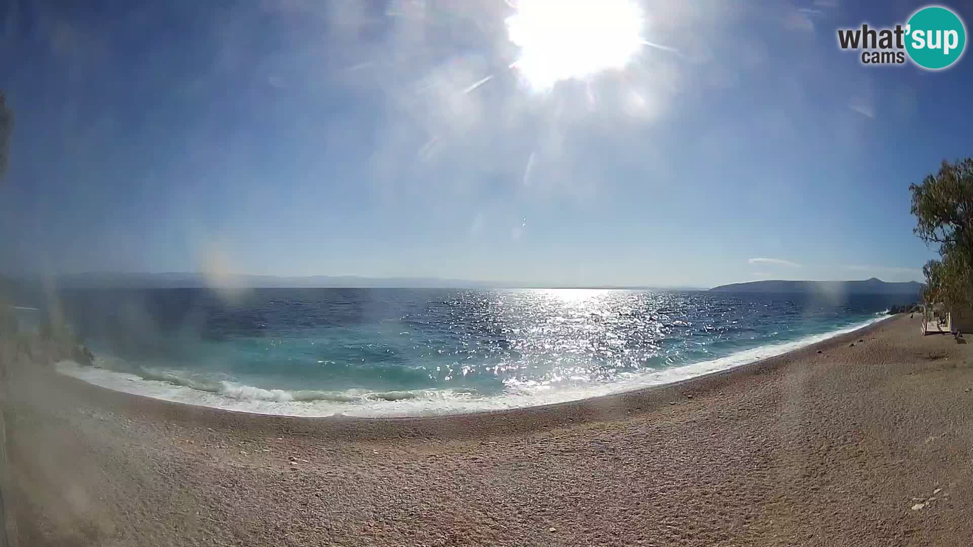 Webcam spiaggia Sv. Ivan | Draga di Moschiena