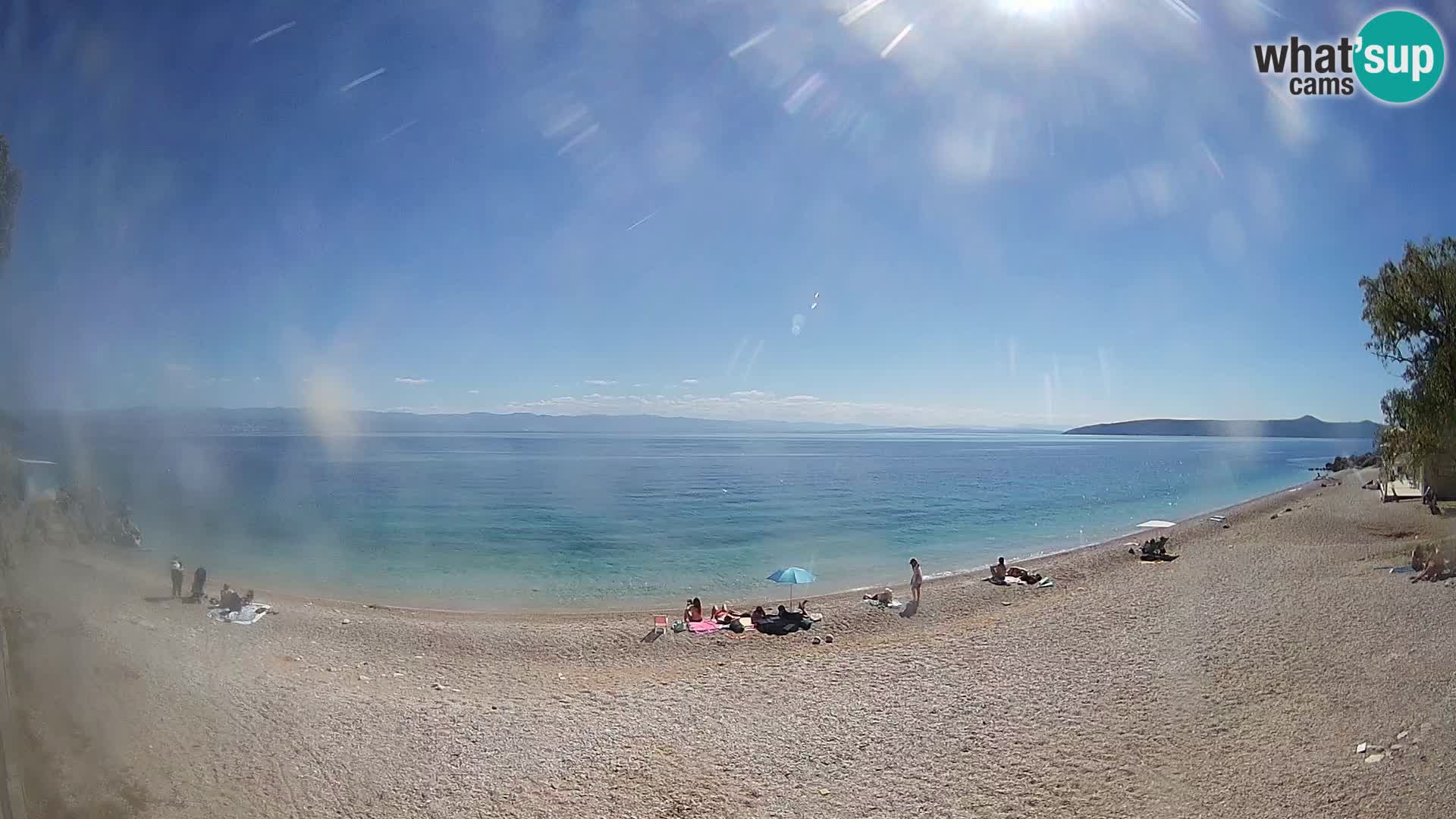 Webcam spiaggia Sv. Ivan | Draga di Moschiena