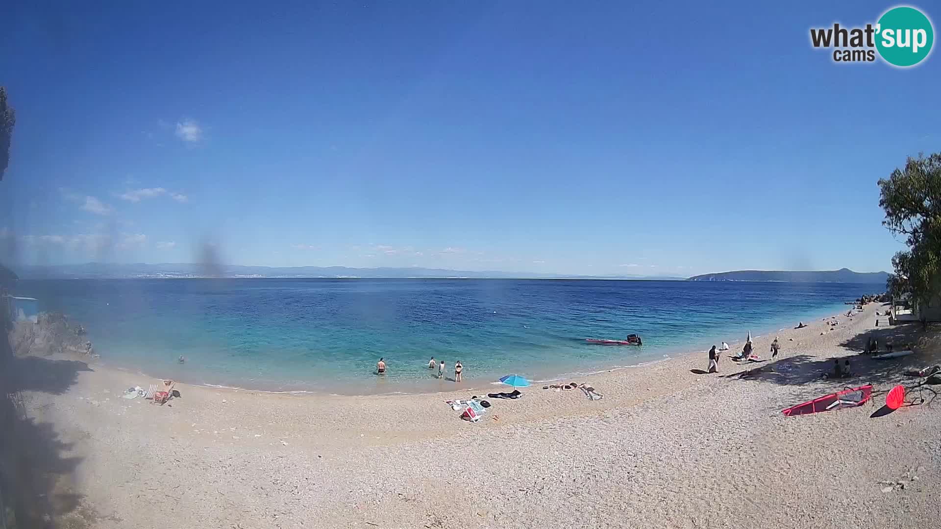 Webcam spiaggia Sv. Ivan | Draga di Moschiena
