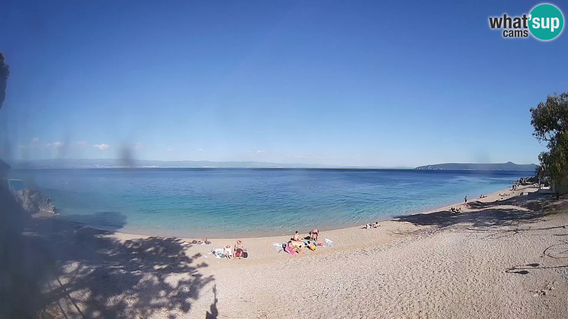 Webcam spiaggia Sv. Ivan | Draga di Moschiena