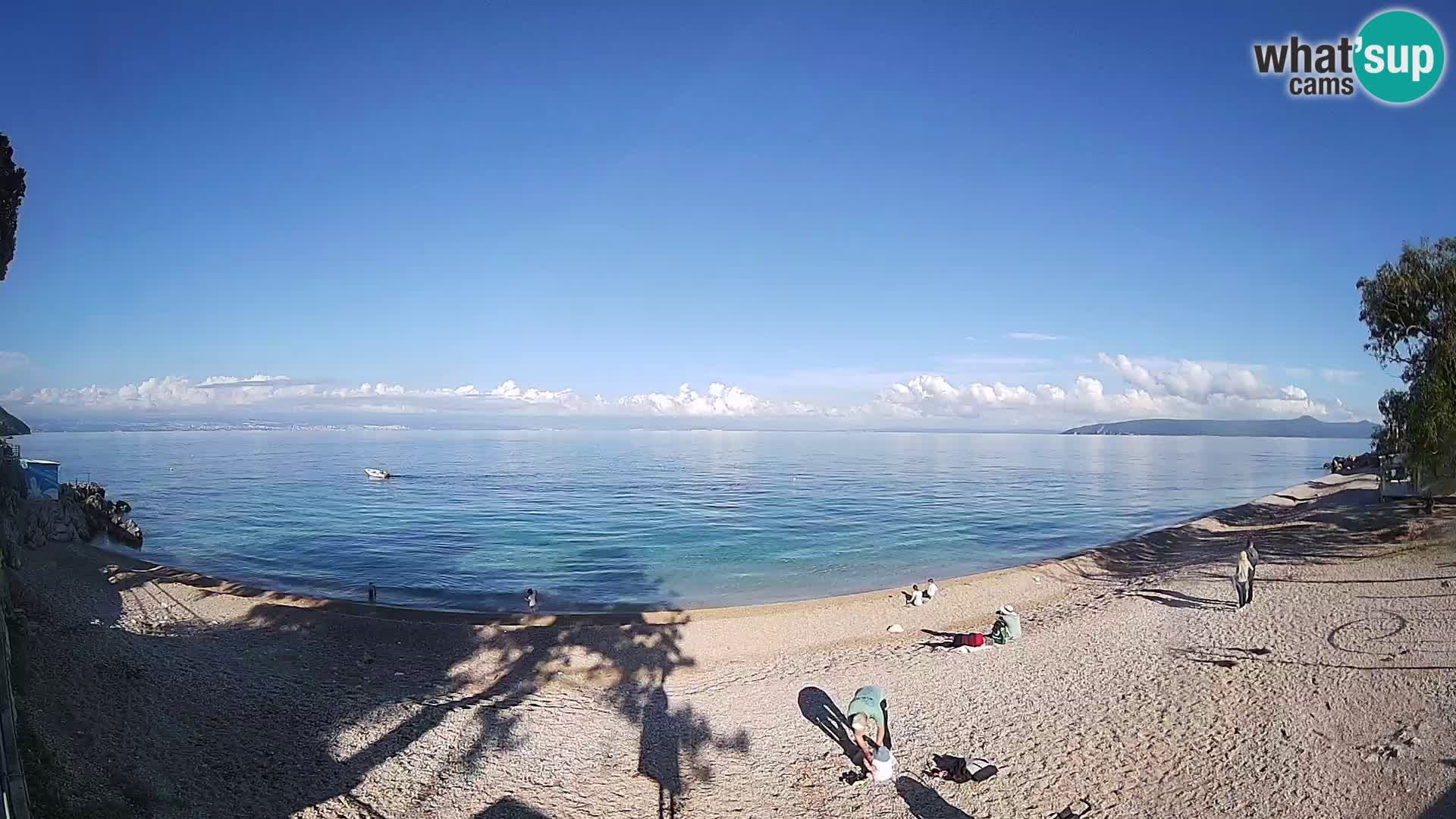 Webcam Sv. Ivan beach | Mošćenička Draga