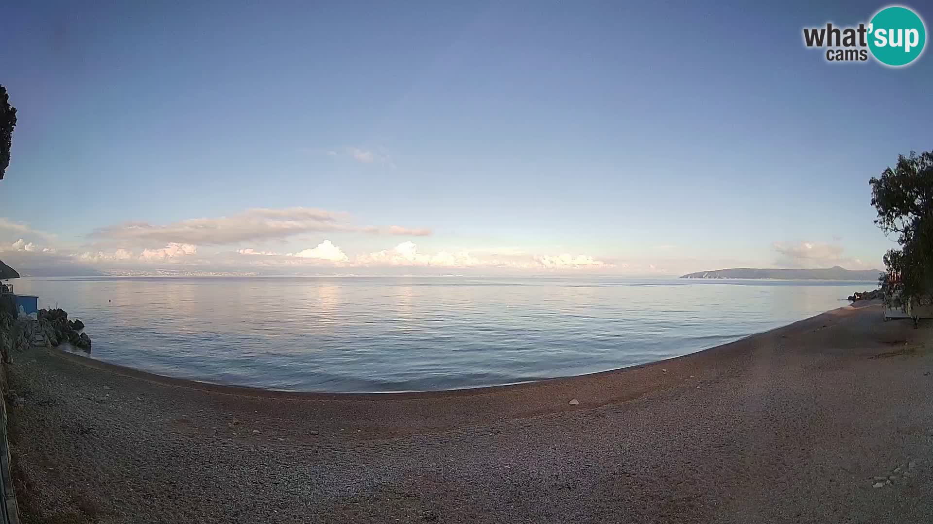 Webcam Sv. Ivan beach | Mošćenička Draga