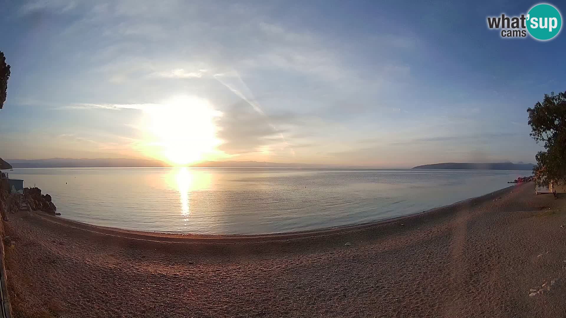 Spletna kamera plaža Sv. Ivan | Mošćenička Draga