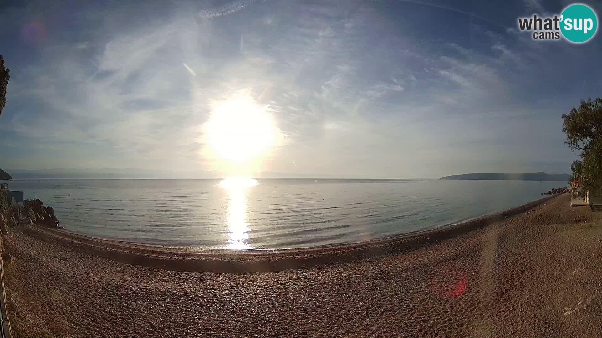 Spletna kamera plaža Sv. Ivan | Mošćenička Draga