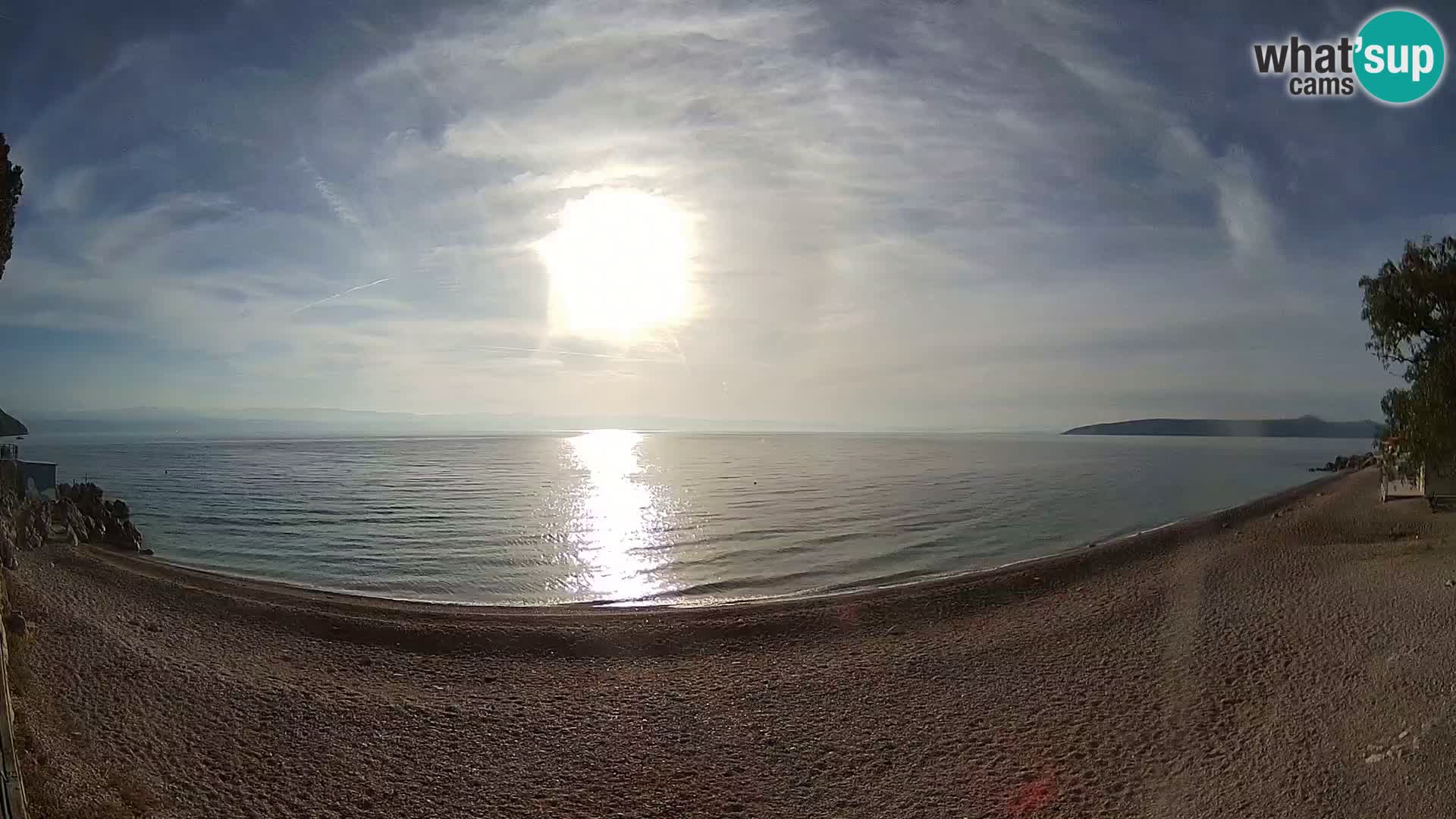 Webcam spiaggia Sv. Ivan | Draga di Moschiena