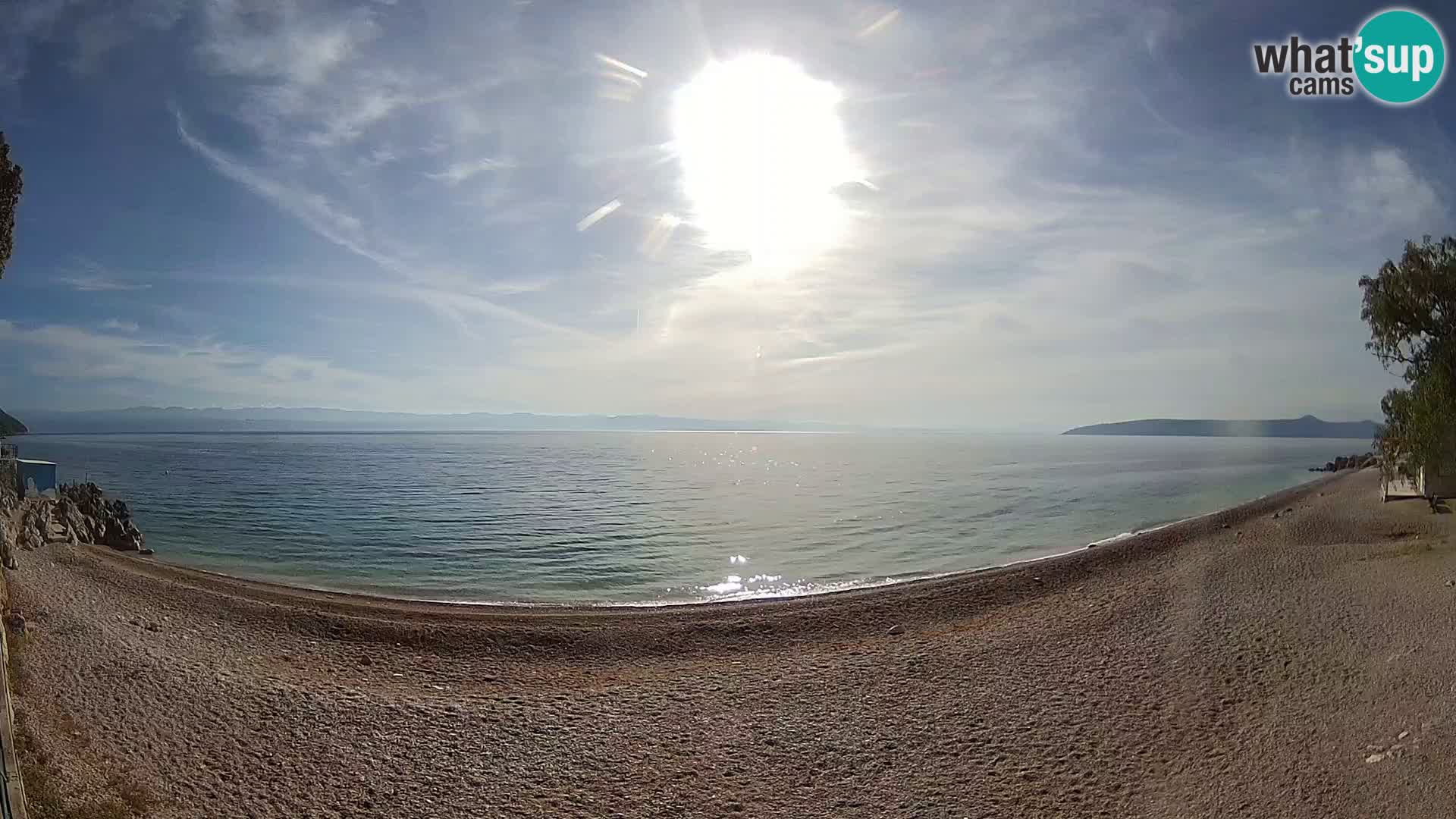 Webcam Sv. Ivan beach | Mošćenička Draga